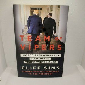Team of Vipers by Cliff Sims (Hardcover), New